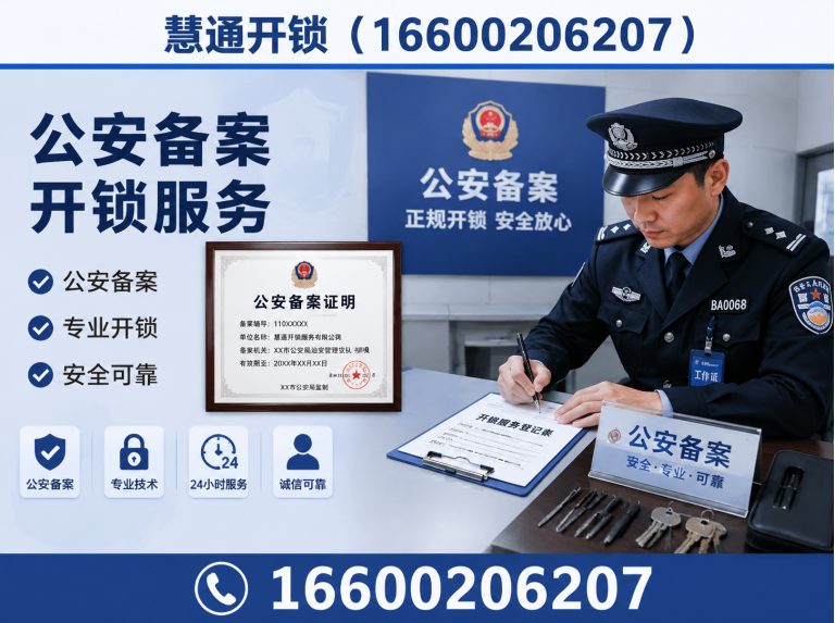 武清区智能锁安装展示图